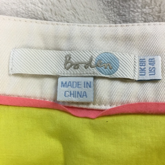 Boden Embroidered Swirls Pencil Skirt - Picture 8 of 8